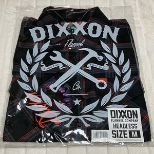 New DIXXON The Headless Flannel Mens Medium BNIB